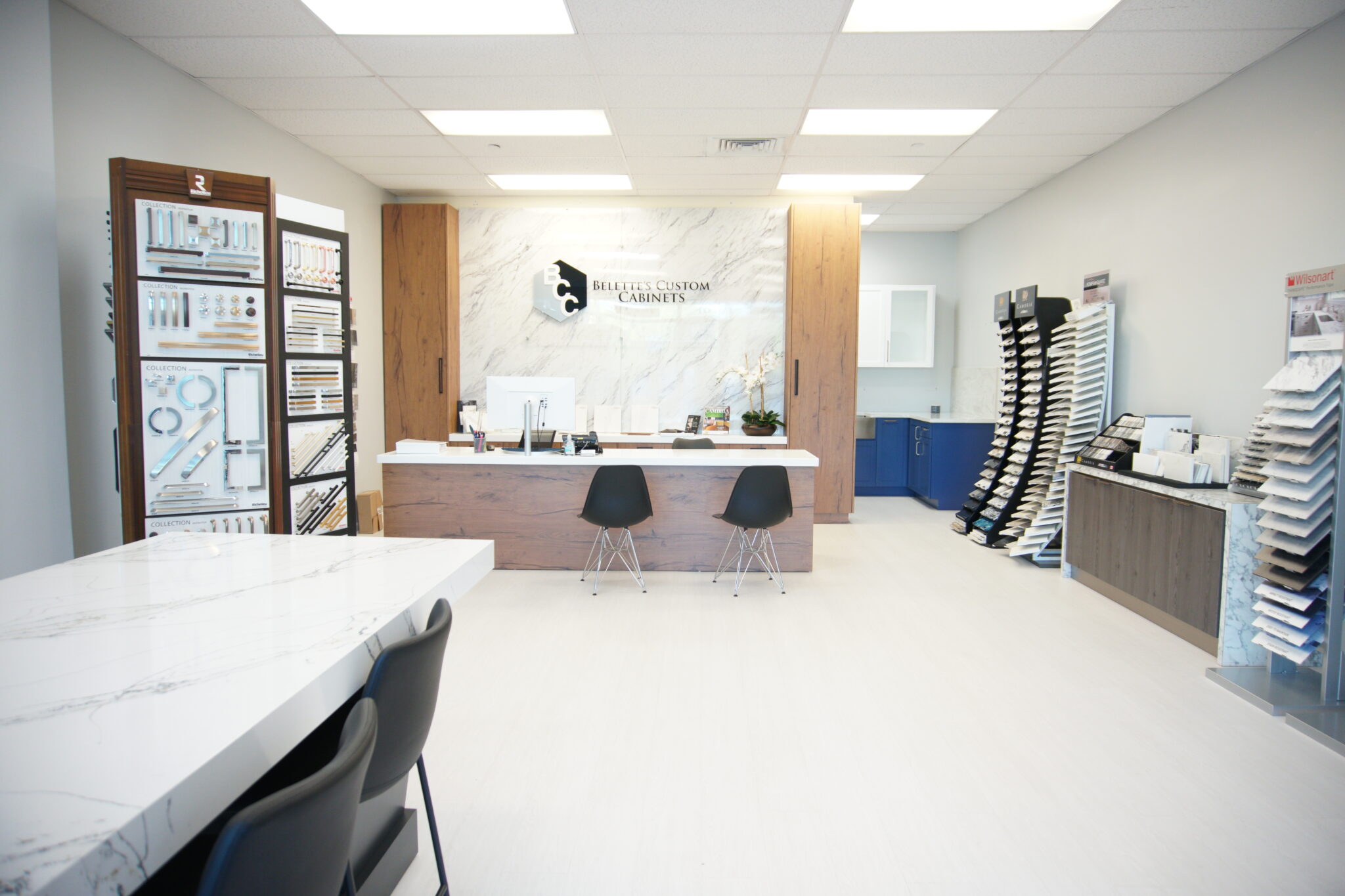Belette's Custom Cabinets Showroom